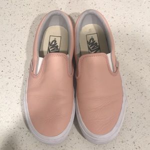 Pastel pink vans